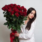 Wow- розы букет из 25 штук 120 см