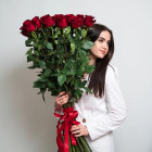 Wow- розы букет из 25 штук 120 см